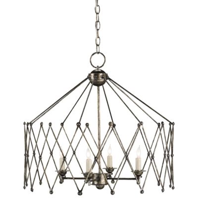 Accordion Chandelier by Currey & Company - Starlight Lighting USA and Canada